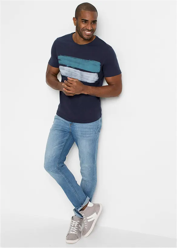 bonprix T-Shirt mit Druck Bis zu 55% Rabatt