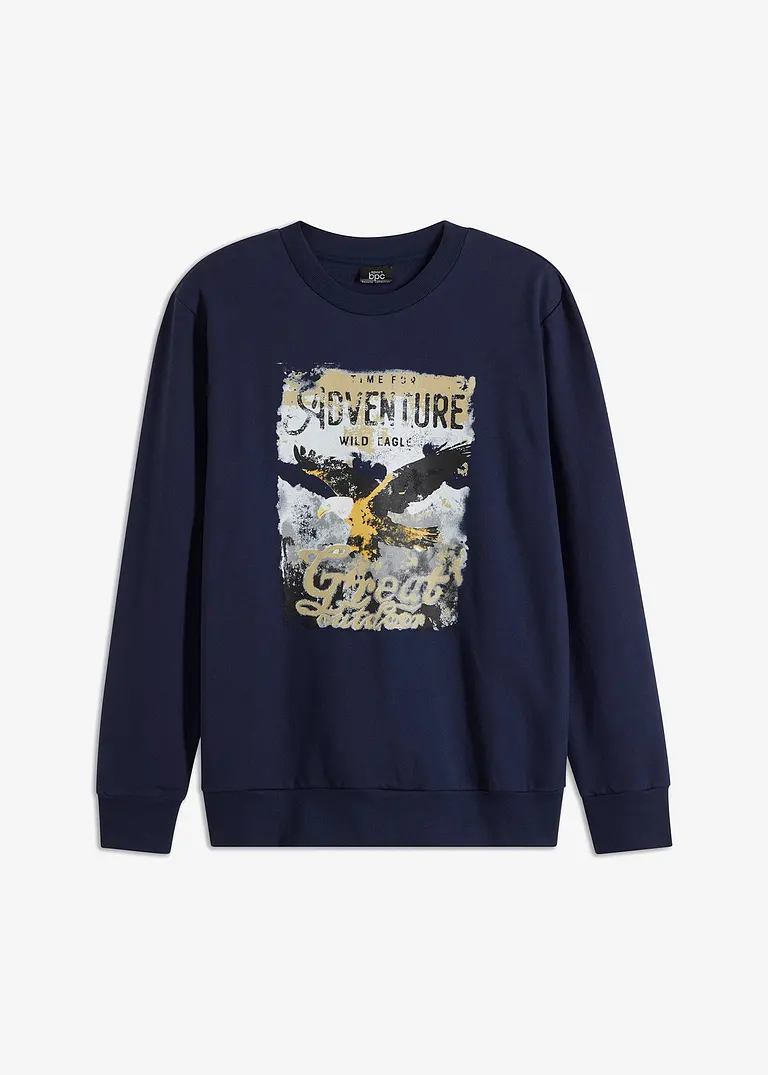bpc bonprix collection Sweatshirt aus reiner Bio-Baumwolle 50% Rabatt mit kostenlosem Versand