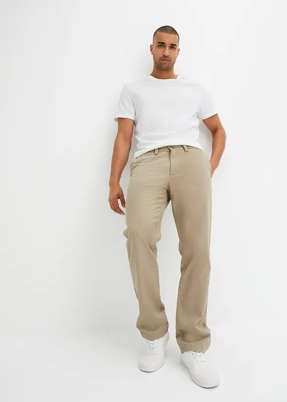bonprix Regular Fit Chinohose, Straight Clearance-Verkauf