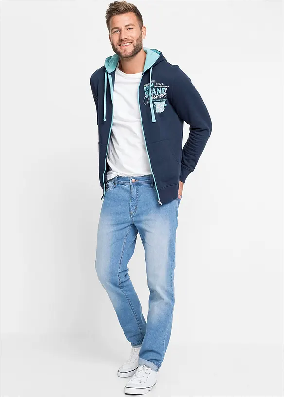 bonprix Regular Fit Stretch-Jeans, Straight (2er Pack) Auslauf
