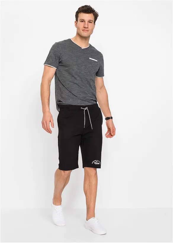 bonprix Leichte Shirt-Bermuda Schlussverkauf
