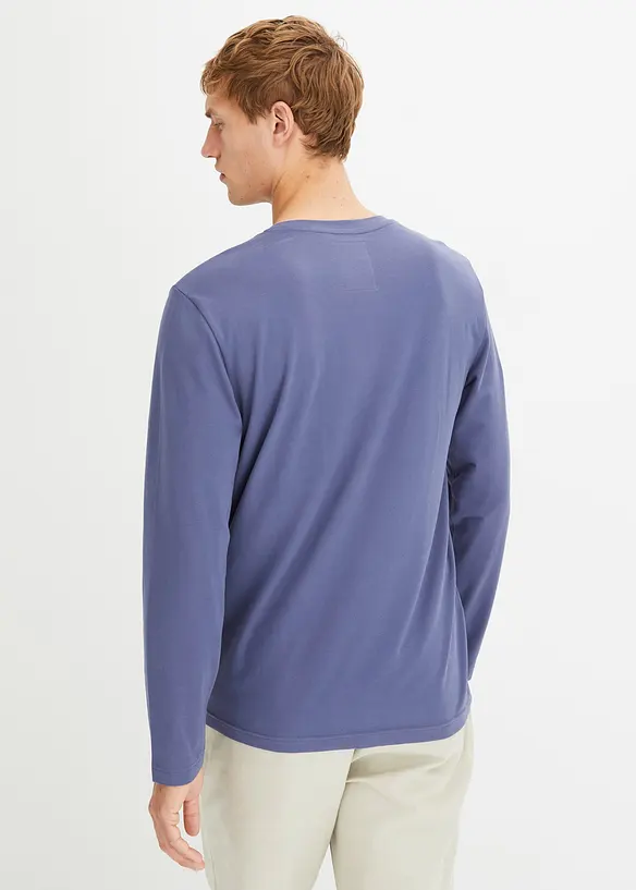 bpc bonprix collection Essential Henleyshirt, Langarm mit Bio-Baumwolle Begrenztes Angebot