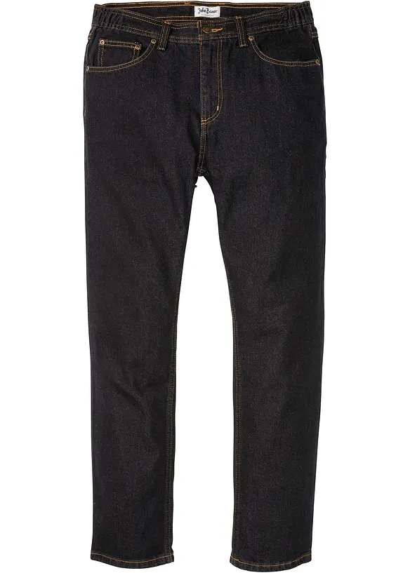 bonprix Classic Fit Jeans mit seitlichem Dehnbund, Straight