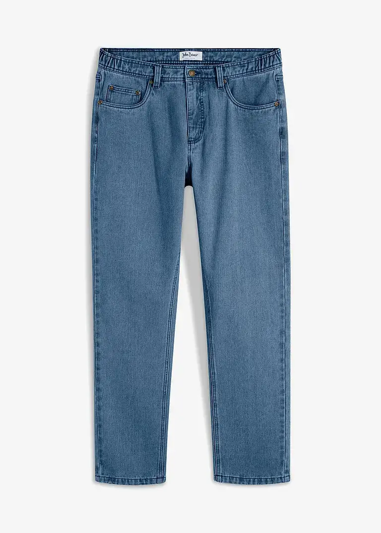 bonprix Classic Fit Jeans mit seitlichem Dehnbund, Straight