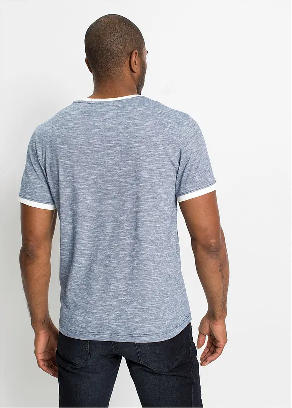 bonprix T-Shirt mit Schnürung aus Bio-Baumwolle Heißer Verkauf