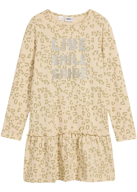 bpc bonprix collection Mädchen Jerseykleid mit Bio-Baumwolle Nur für heute