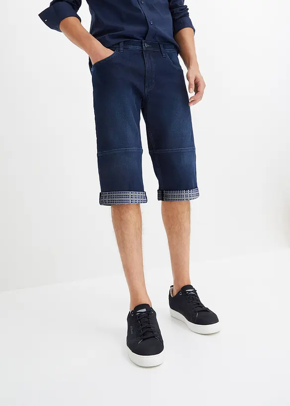 John Baner JEANSWEAR Long-Jeans-Bermuda, Regular Fit Kostenloser Versand