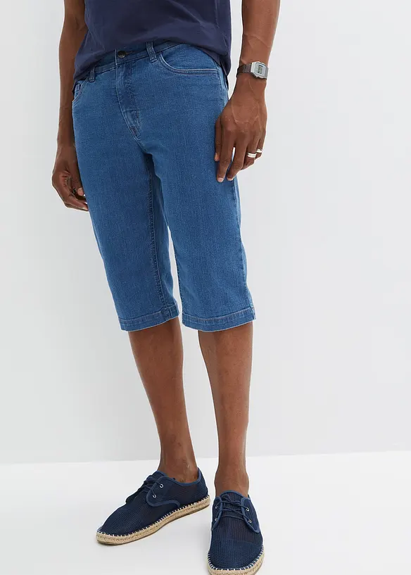 John Baner JEANSWEAR Long-Stretch-Jeans-Bermuda, Regular Fit (2er Pack) Großer Ausverkauf