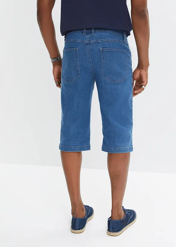 John Baner JEANSWEAR Long-Stretch-Jeans-Bermuda, Regular Fit (2er Pack) Großer Ausverkauf