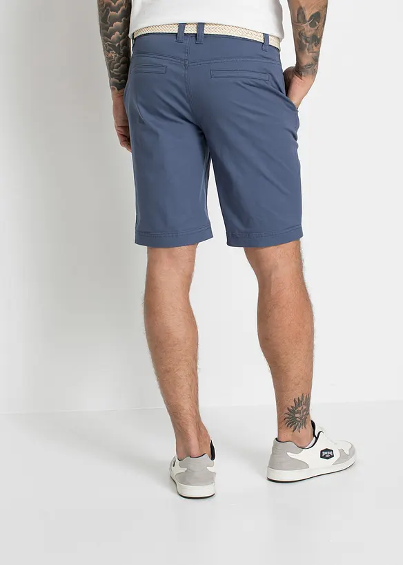 bpc bonprix collection Stretch-Chino-Bermuda mit Gürtel, Regular Fit Exklusivangebot
