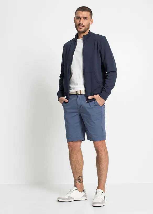 bpc bonprix collection Stretch-Chino-Bermuda mit Gürtel, Regular Fit Exklusivangebot