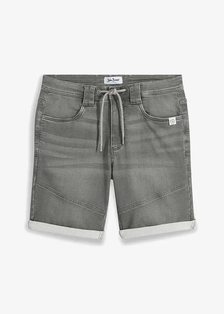 John Baner JEANSWEAR Sweatjeans-Bermuda, Regular Fit Preisnachlass