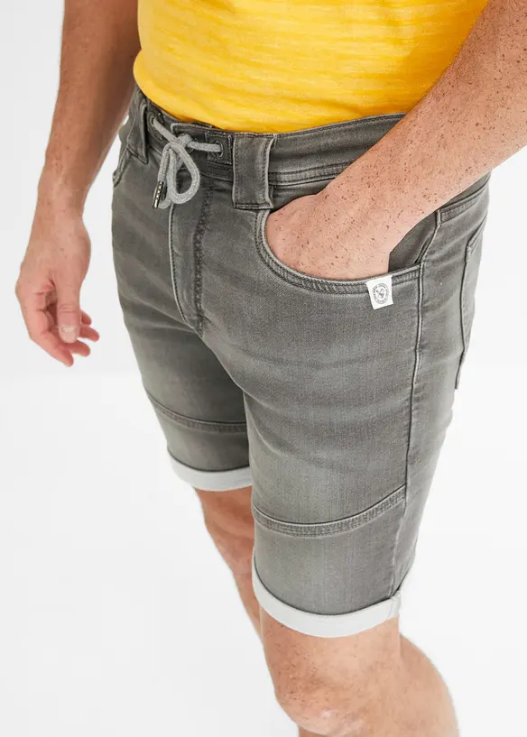 John Baner JEANSWEAR Sweatjeans-Bermuda, Regular Fit Saisonschlussverkauf