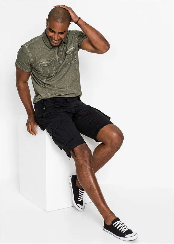 bonprix Cargo-Bermuda, Regular Fit Black Friday