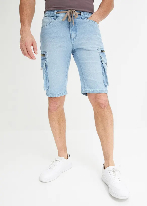 John Baner JEANSWEAR Long Jeans-Shorts mit Cargotaschen, Regular Fit Muttertagsangebot