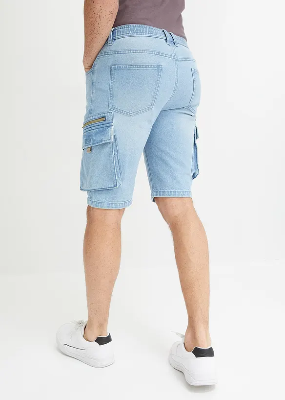 John Baner JEANSWEAR Long Jeans-Shorts mit Cargotaschen, Regular Fit Muttertagsangebot