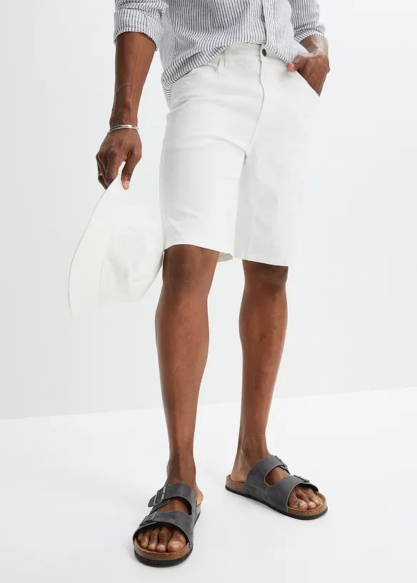 John Baner JEANSWEAR Stretch-Jeans-Bermuda, Classic Fit Neueste Mode