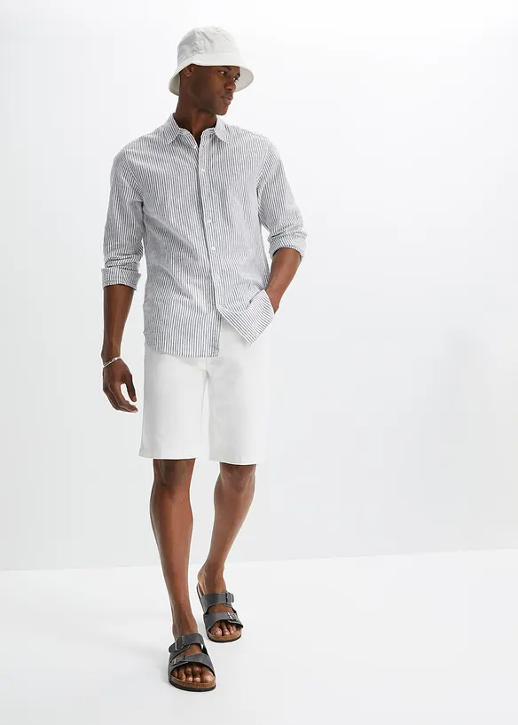 John Baner JEANSWEAR Stretch-Jeans-Bermuda, Classic Fit Neueste Mode