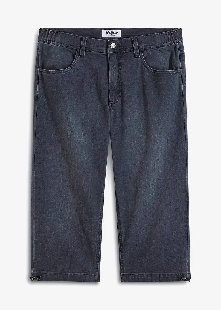 John Baner JEANSWEAR 3/4-Stretch-Jeans, Regular Fit mit Komfortbund Riesige Ersparnisse