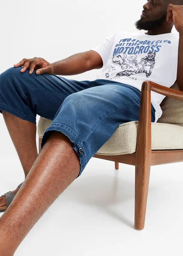 John Baner JEANSWEAR 3/4-Stretch-Jeans, Regular Fit mit Komfortbund Riesige Ersparnisse