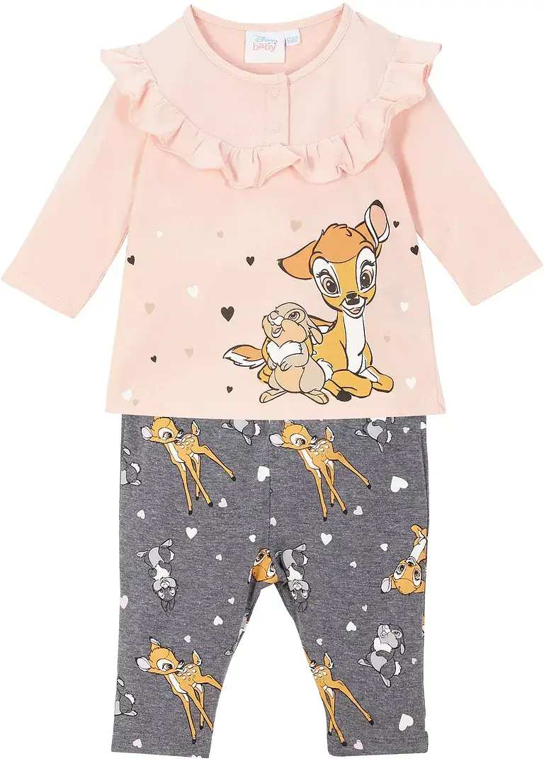 Disney Baby Disney Bambi Shirt + Leggings (2-tlg. Set) zollfrei