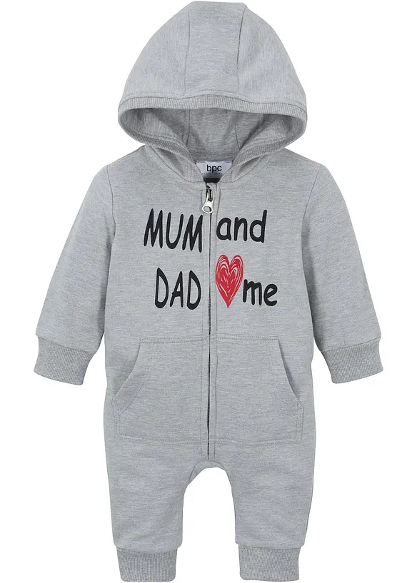 bonprix Baby Kapuzen-Sweatoverall