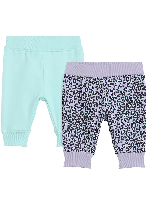 bpc bonprix collection Baby Sweathose (2er Pack) aus Bio Baumwolle Fabrikpreis