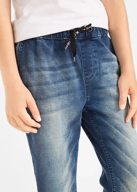 bonprix Jungen Sweat-Jeans, Regular Fit Osterangebot