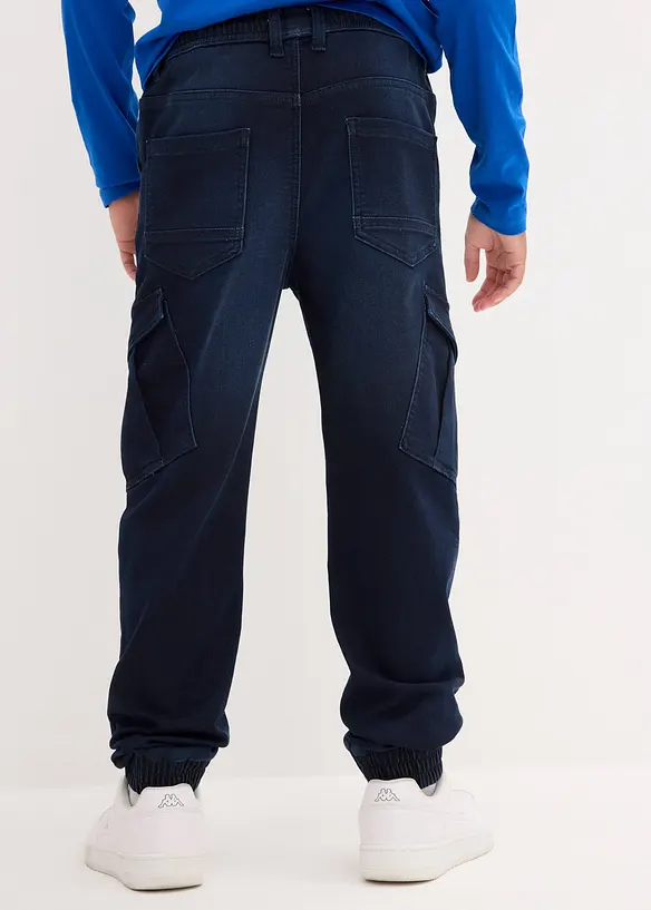 John Baner JEANSWEAR Jungen Jeans mit Cargotaschen, Regular Fit Valentinstagsangebot