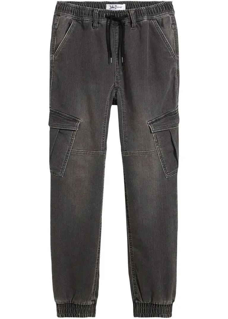 John Baner JEANSWEAR Jungen Jeans mit Cargotaschen, Regular Fit Jubiläumsangebot