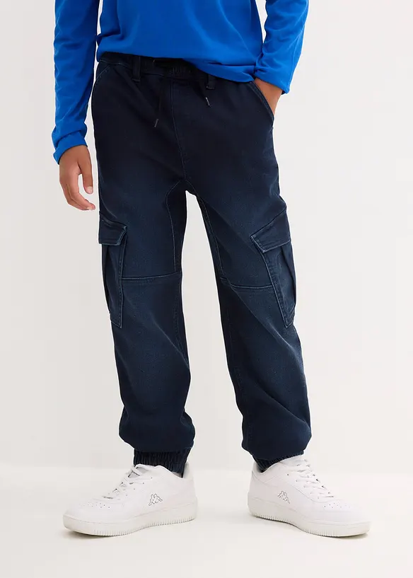 John Baner JEANSWEAR Jungen Jeans mit Cargotaschen, Regular Fit Jubiläumsangebot