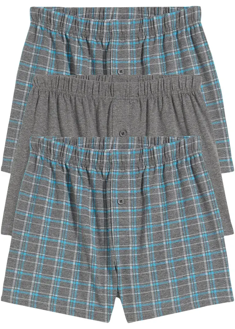 bpc bonprix collection Jungen Boxershorts mit Bio-Baumwolle (3er Pack) Riesige Ersparnisse