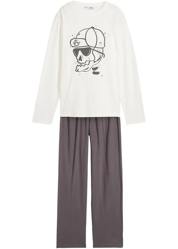 bpc bonprix collection Jungen Pyjama mit Bio-Baumwolle (2-tlg. Set) VIP-Rabatte