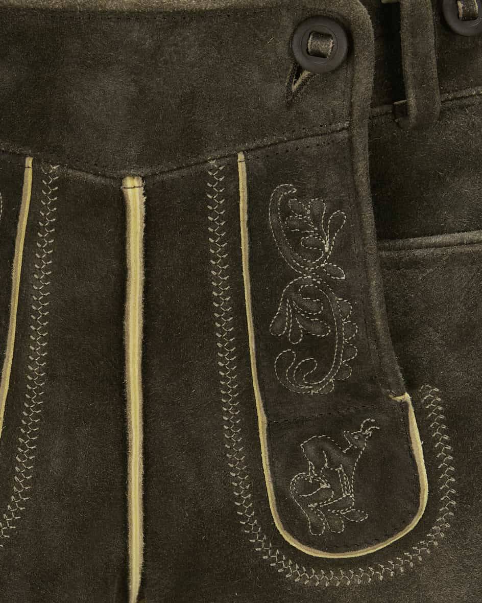 Meindl Loisachtal Lederhose aus Ziegenleder Rabatt