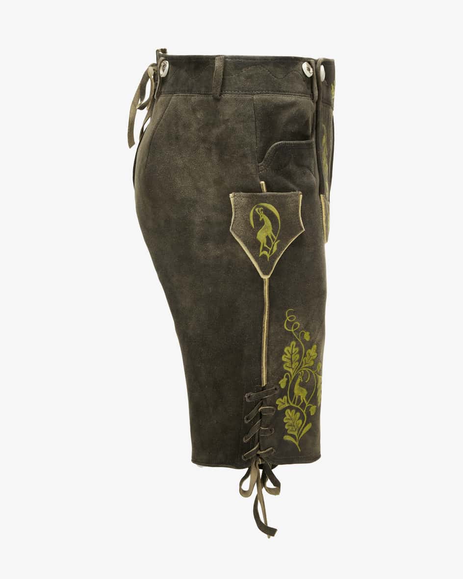 Meindl Nockerberg Lederhose aus Hirschleder Black Friday