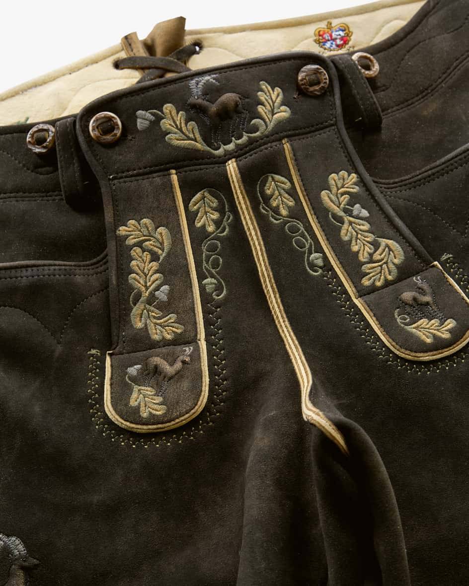 Meindl Schareck Lederhose aus Hirschleder Muttertagsangebot
