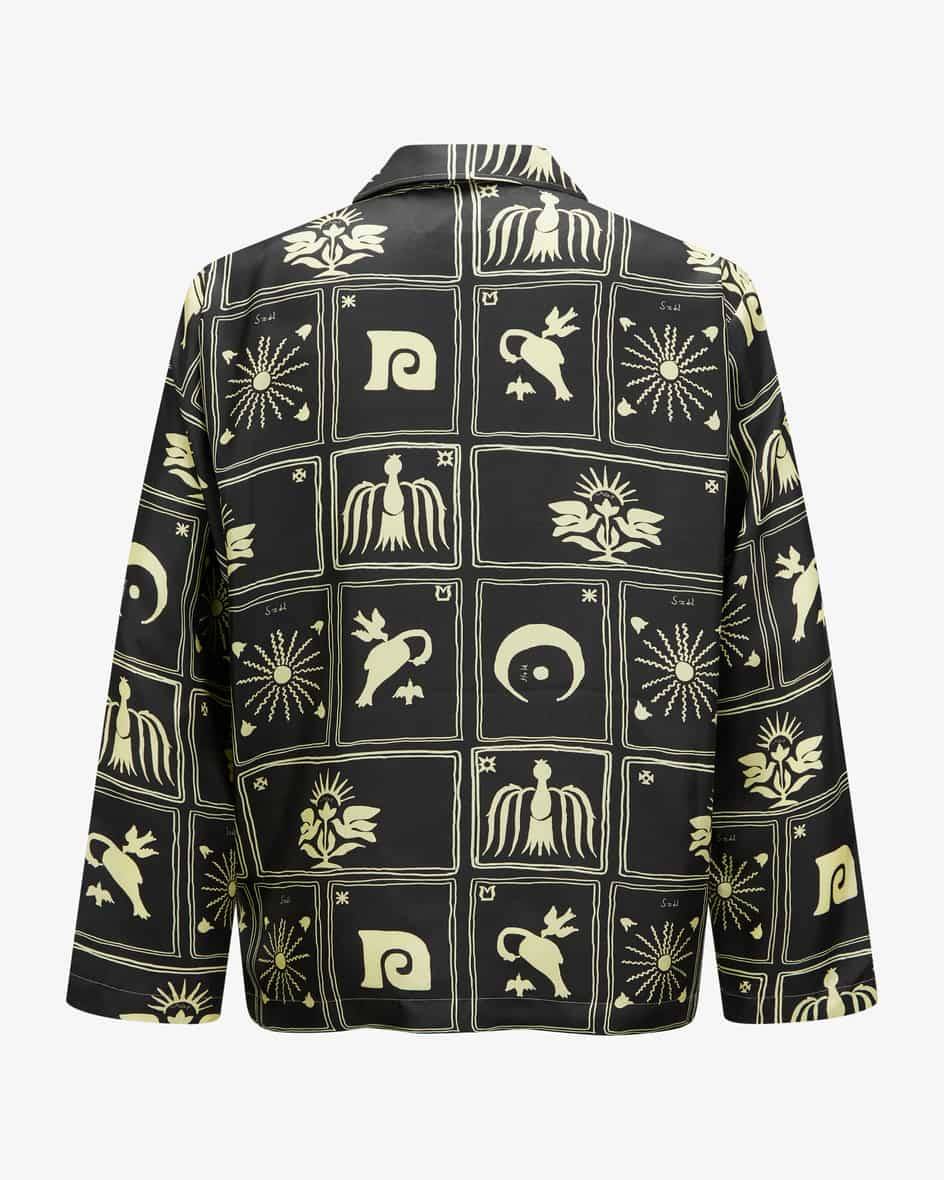 Nanushka Seidenhemd Top Angebot