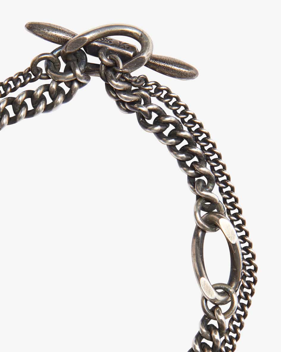 Werkstatt München Double Chain Sculpture Armband Tägliche Deals