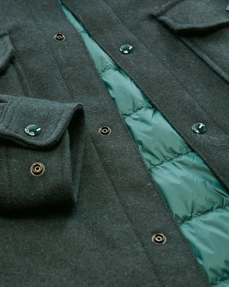 Woolrich Alaskan Wool Daunen-Shirtjacket Outlet
