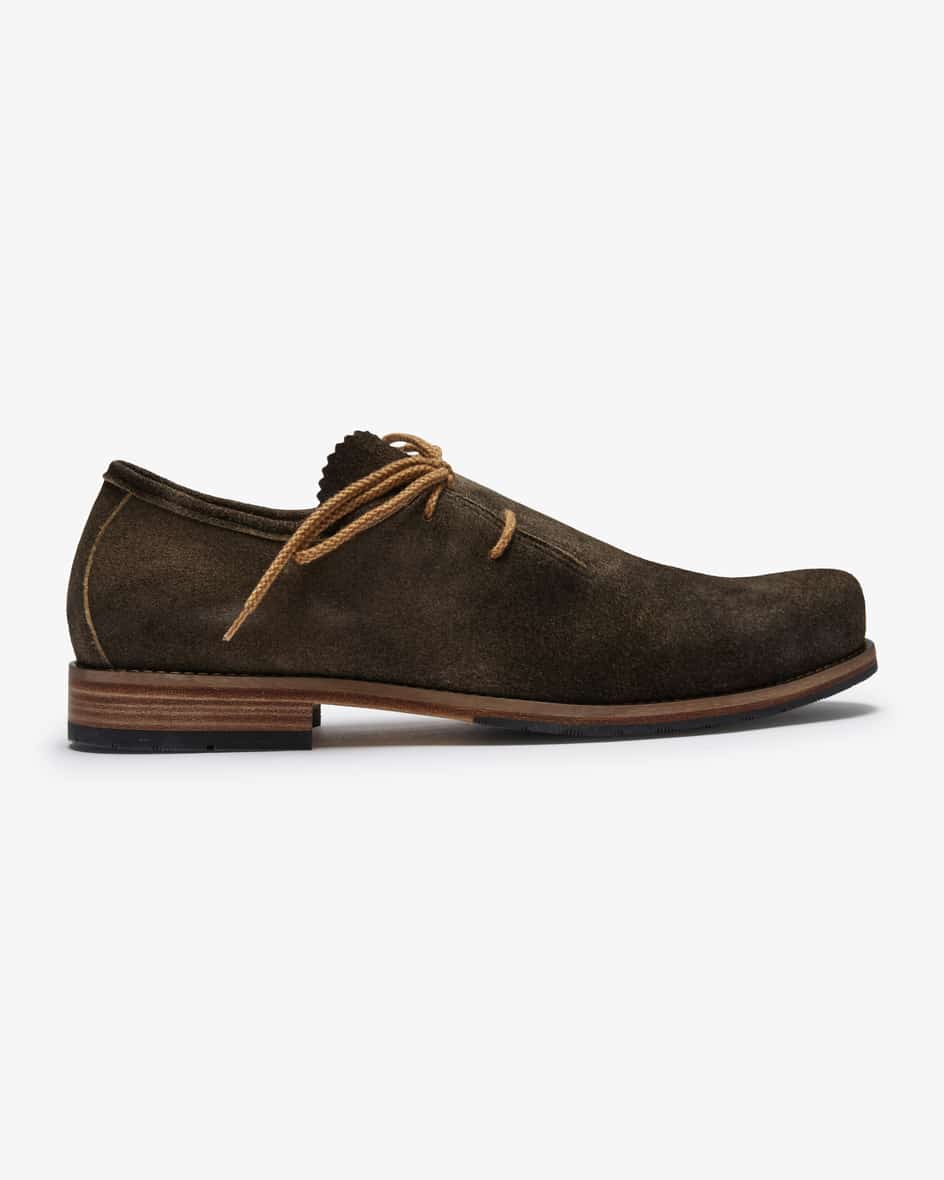 Dirndl + Bua Antikbock Haferlschuhe