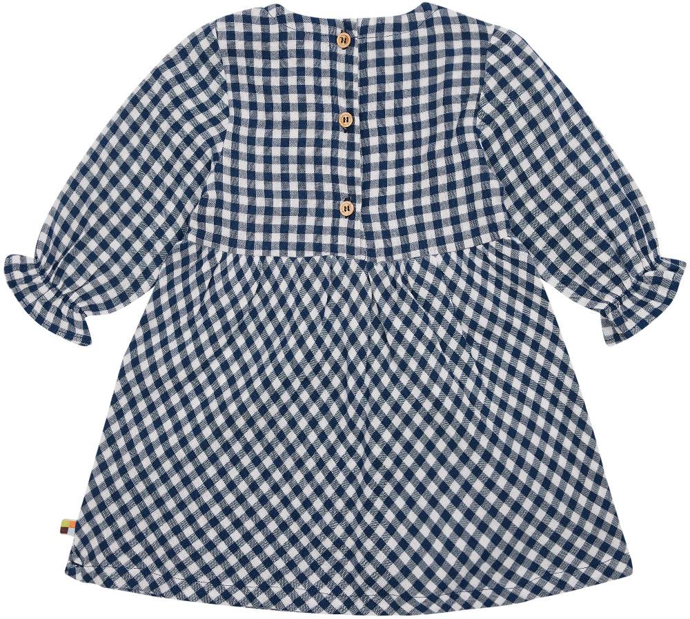 Loud Proud Musselin Kleid mit Karo Tägliche Deals