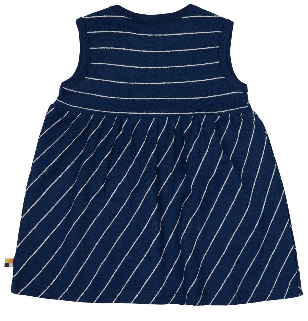 Loud Proud Kleid Streifen mit Leinen Hotsell