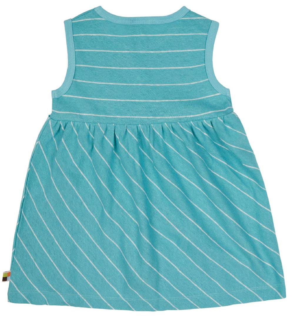 Loud Proud Kleid Streifen mit Leinen im Angebot