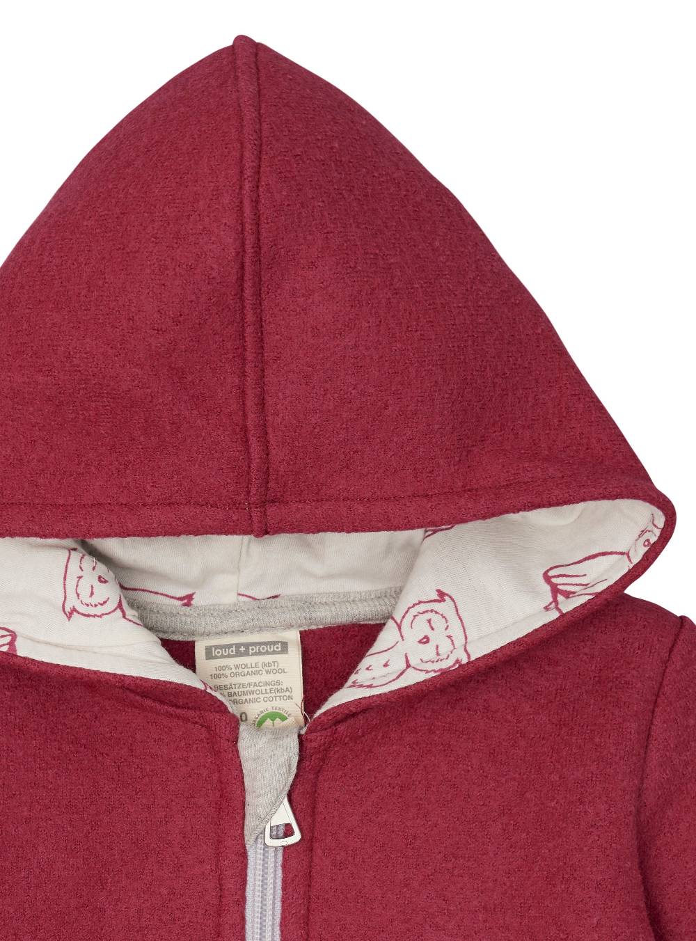 Loud Proud Jacke Wollwalk Tiefpreis