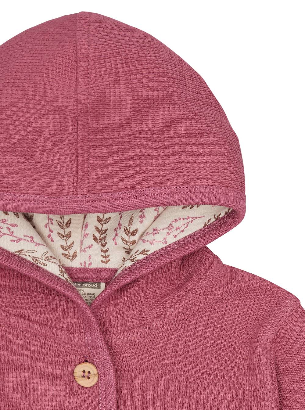 Loud Proud Jacke in Waffeloptik Begrenzte Freigabe