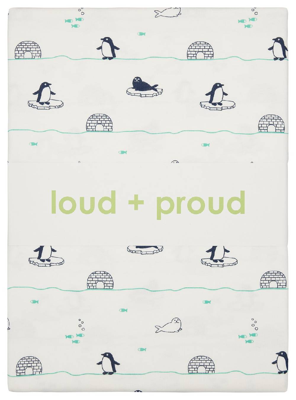 Loud Proud Jersey Bettwäsche-Set für Kinder 50% Rabatt mit kostenlosem Versand