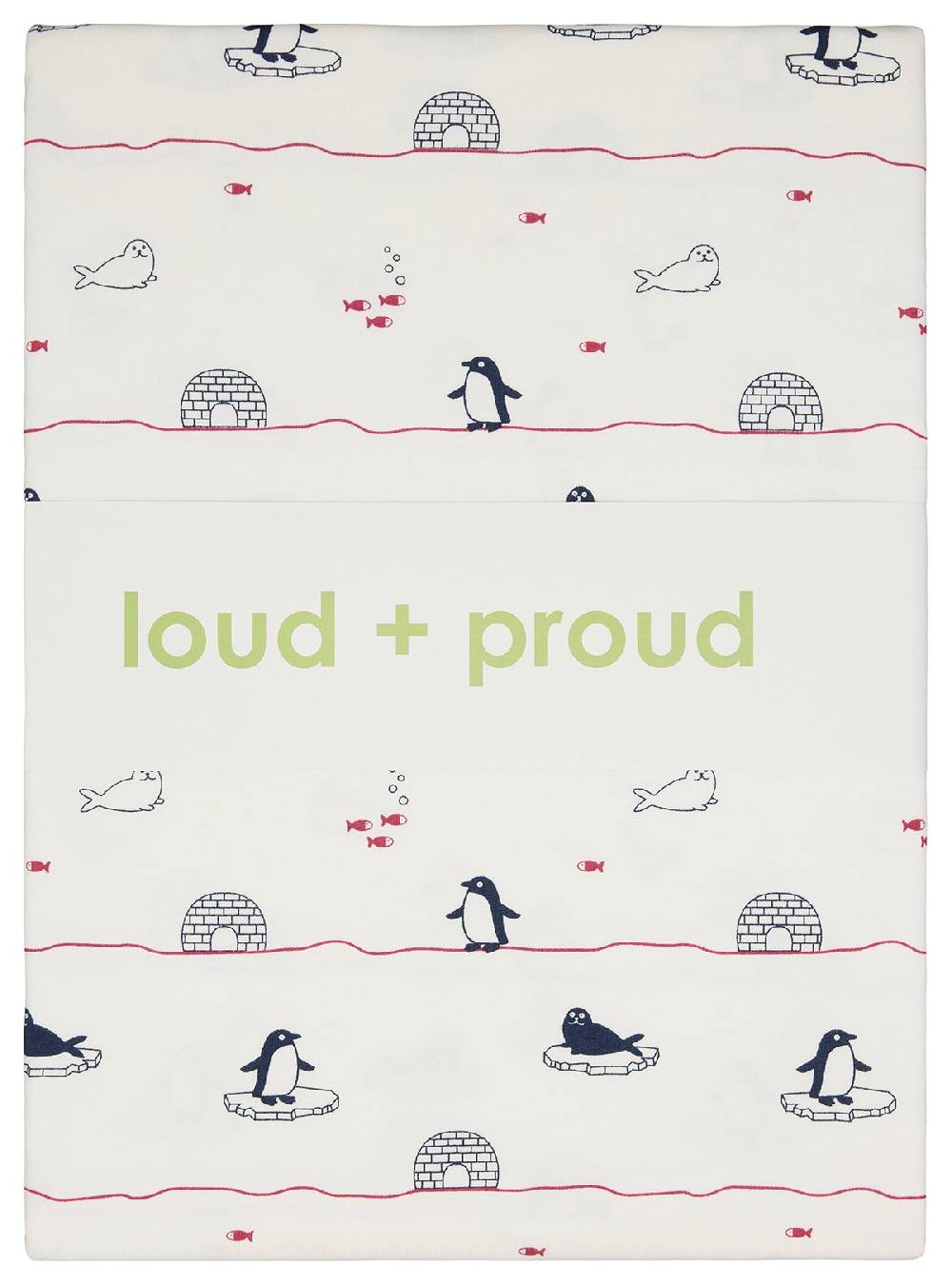 Loud Proud Jersey Bettwäsche-Set für Kinder Im Verkauf