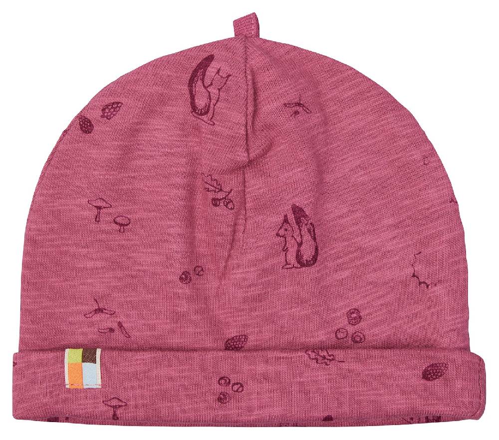 Loud Proud Beanie aus Slub Jersey mit Druck Jubiläumsangebot
