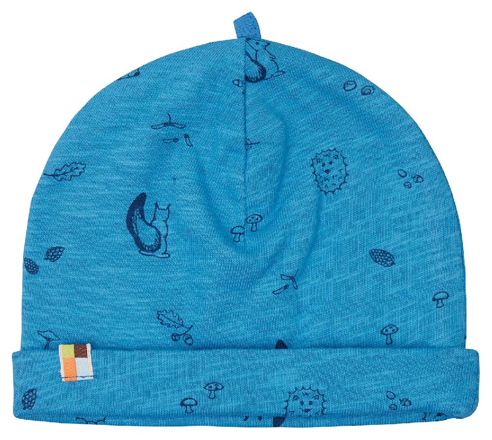 Loud Proud Beanie aus Slub Jersey mit Druck Top Angebot