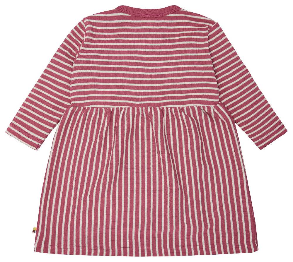 Loud Proud Kleid langarm gestreift mit Rippe 2025